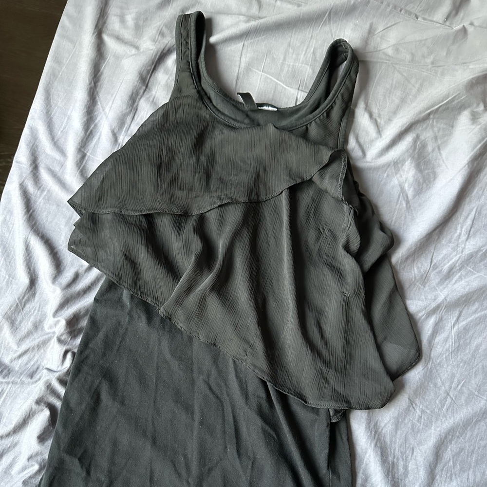 H&M black mini dress